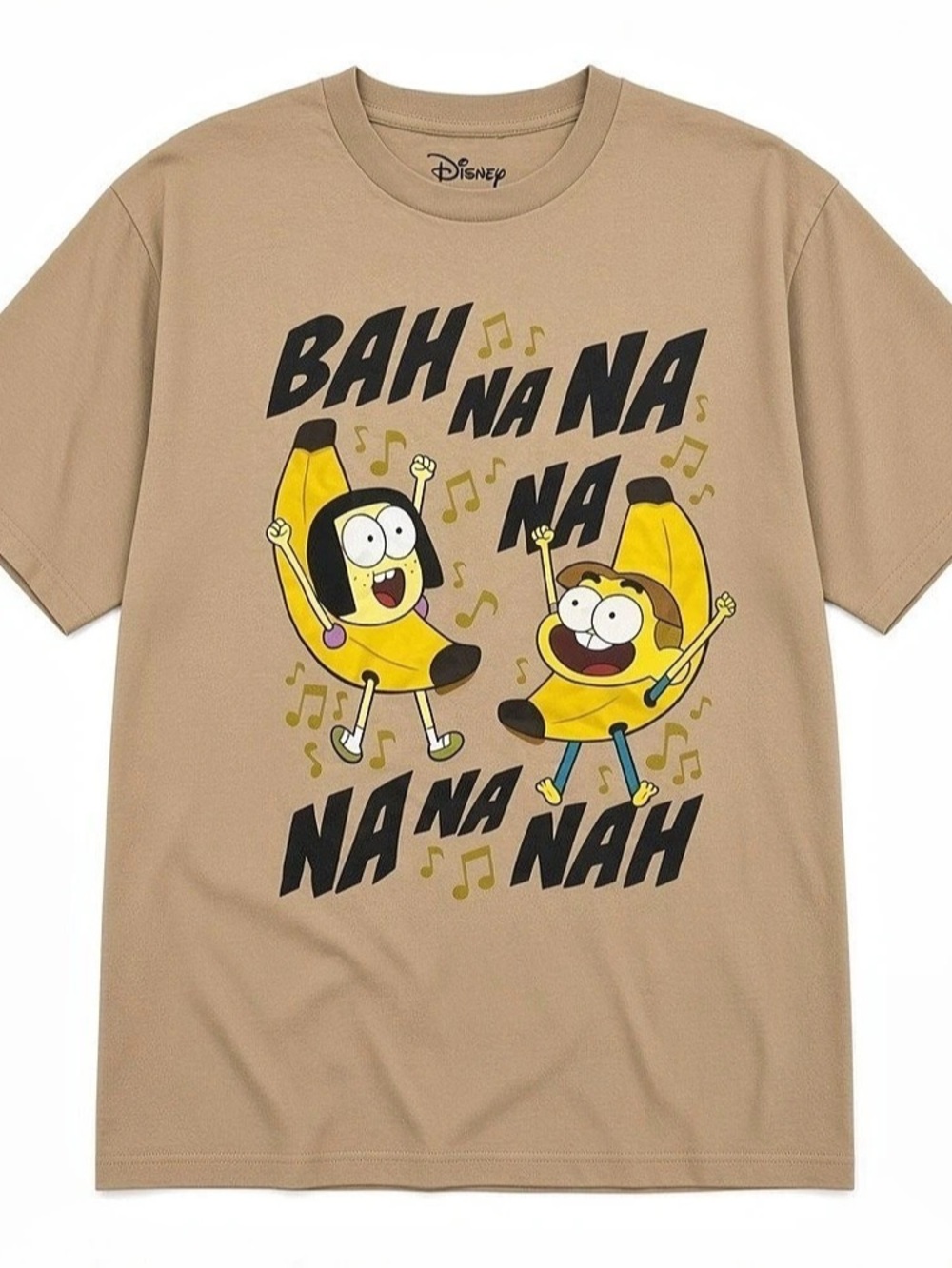 Disney Channel Big City Greens Cricket Tilly Banana Costume Shirt Tan Unisex XL